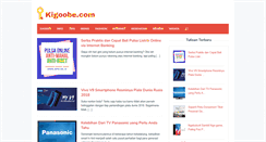 Desktop Screenshot of kigoobe.com
