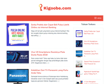 Tablet Screenshot of kigoobe.com